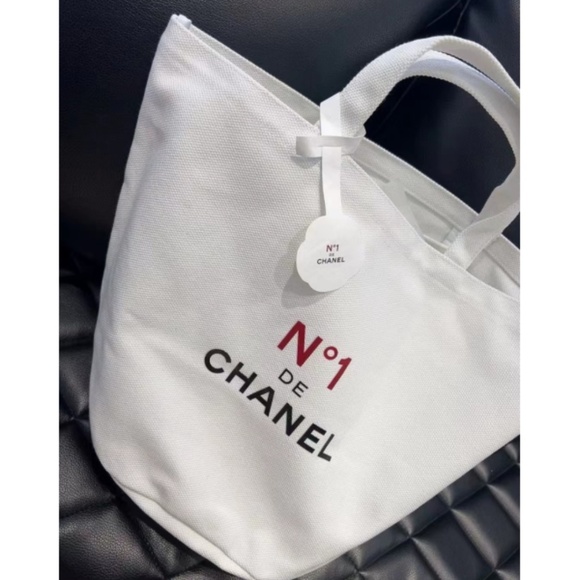 Chanel Beauty No.1 Organic Cotton Tote Bag  NWT - Picture 8 of 8